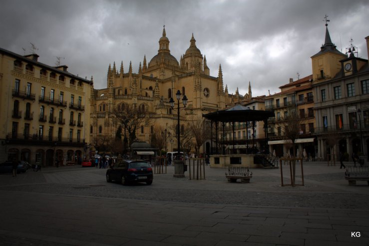 Segovia - Plaza+Cathedral