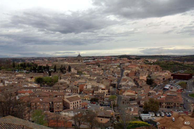 Toledo - View of City below